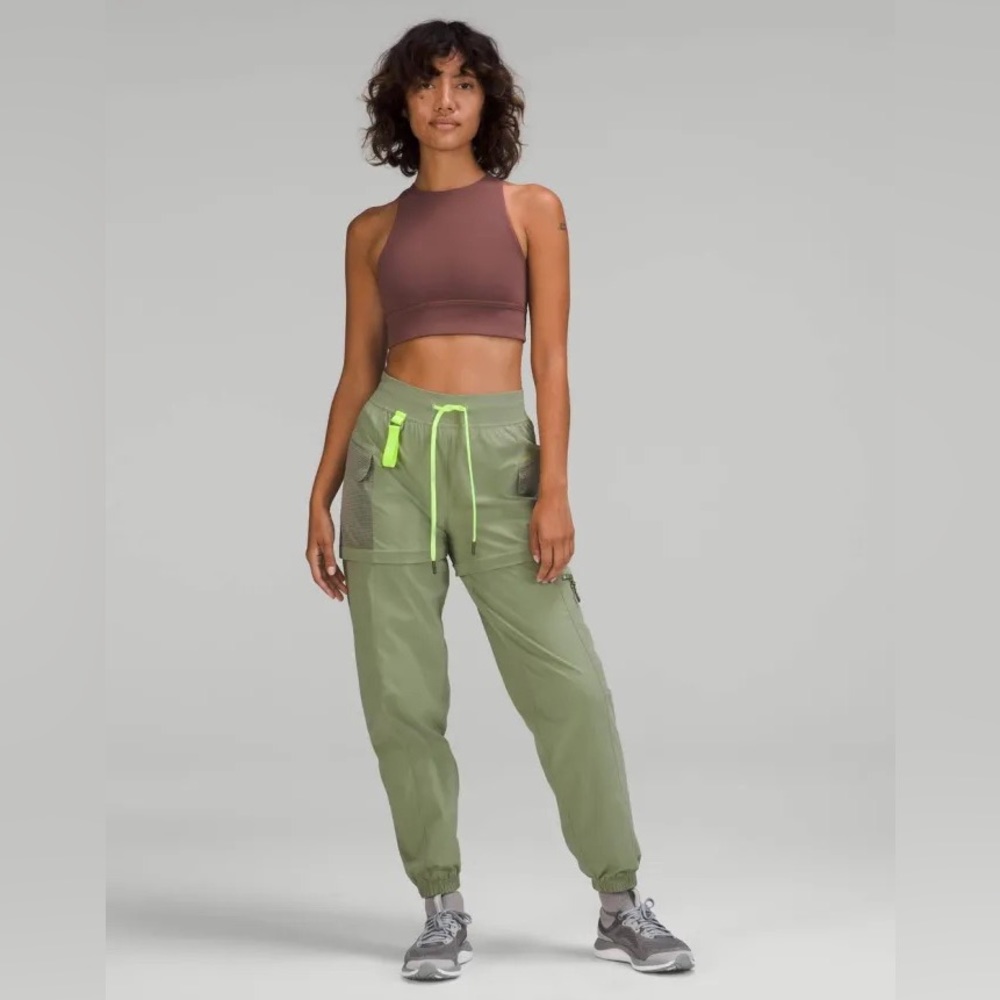 Lululemon Convertible High-Rise Hiking Jogger - Laurel Green/Dewy